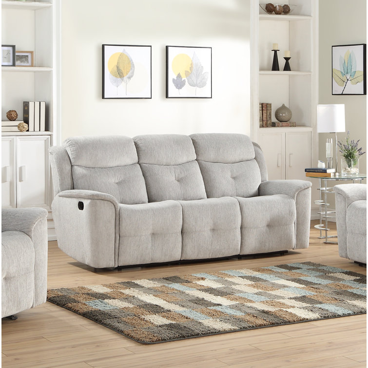 Red Barrel Studio® Coffelt 85'' Pillow Top Arm Reclining Sofa Wayfair